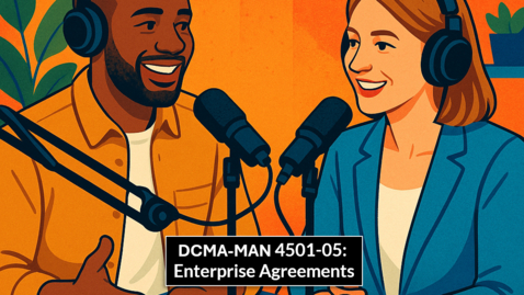 Thumbnail for DCMA Enterprise Agreements and Support Procedures Podcast