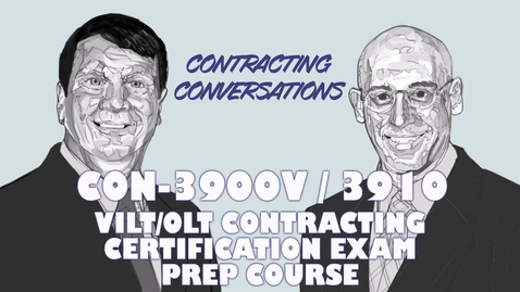 Thumbnail for entry UPDATE - Effective 1 Oct 2023 - CON 3900V &amp; CON 3910 - CON Certification Exam Prep Courses