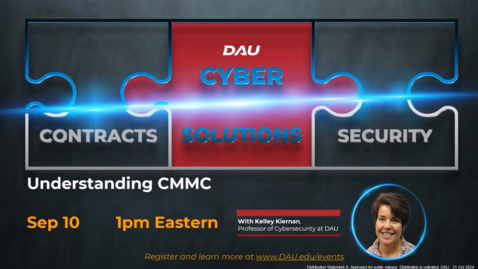 Thumbnail for Small Business Series: A Primer on the DoD Cybersecurity Maturity Model Certification Program