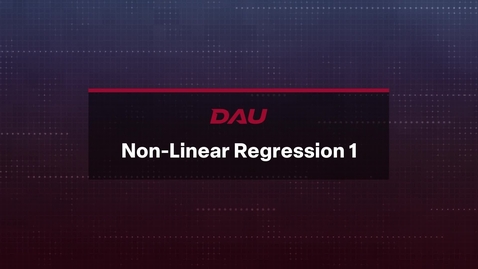 Thumbnail for Non-Linear Regression Part 1