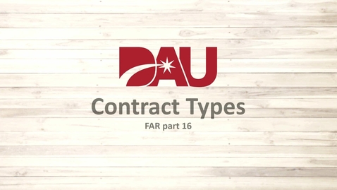 Thumbnail for entry Contract Types