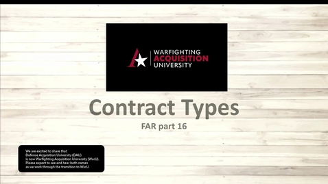 Thumbnail for Contract Types