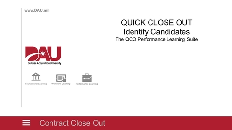 Thumbnail for Identify QCO Candidates
