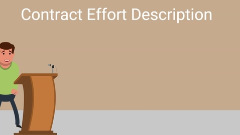 Thumbnail for CPARS Contract Effort Description