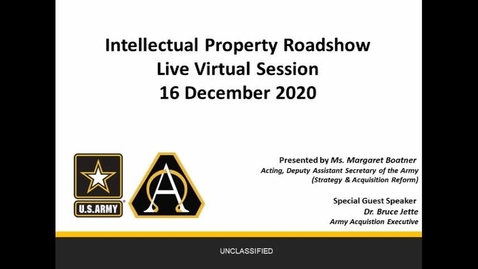 Thumbnail for Army IP Road Show