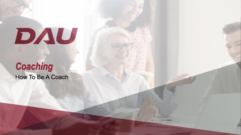 Thumbnail for 8.0 How To Be A  Coach