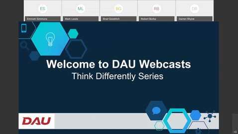 Thumbnail for Think Differently Series: Demystifying the AAF Use cases from the US Navy 5.12.21