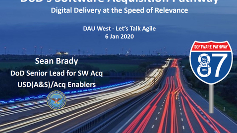 Thumbnail for entry Lets Talk Agile AAF Pathway with Sean Brady