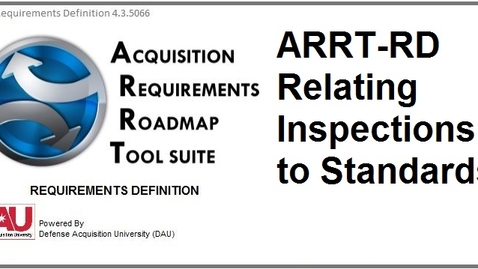 Thumbnail for ARRT-RD_Relating-Inspection-to-Standards