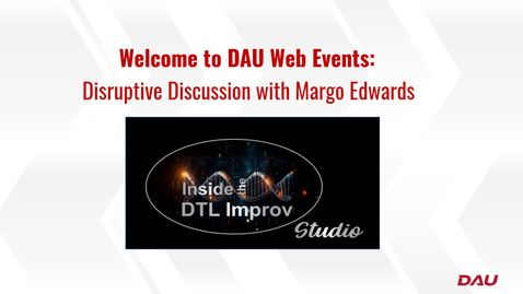 Thumbnail for Disruptive Discussion with Margo Edwards