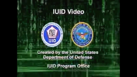 Thumbnail for entry DoD IUID Program