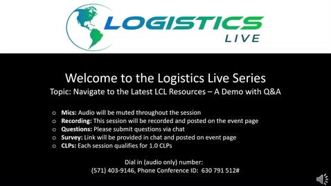 Thumbnail for LOG Live: Navigate to the Latest LCL Resources – A Demo with Q&amp;A