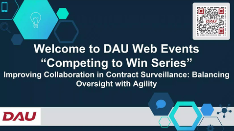 Thumbnail for Competing to Win Series - Improving Collaboration in Contract Surveillance Balancing Oversight with Agility