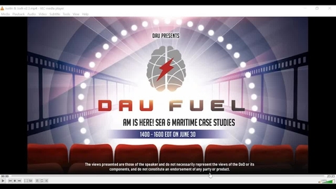 Thumbnail for entry DAU FUEL Additive Manufacturing is Here Maritime and Sea Case Studies 6.30.21