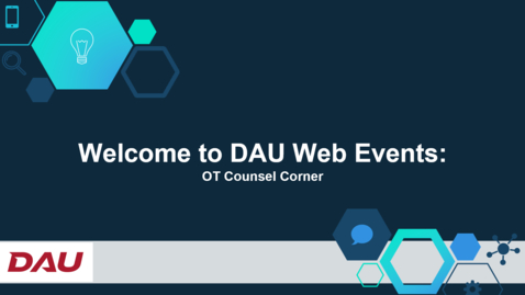 Thumbnail for OT Counsel Corner