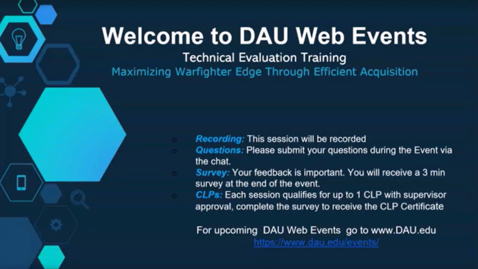 Thumbnail for Technical Evaluation Training 6.17.25