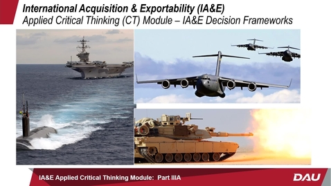 Thumbnail for P5 - IA&amp;E Applied CT Module:  Part IIIA -- Stakeholder Analysis &amp; Engagement