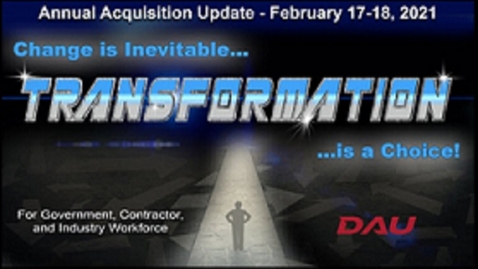 Thumbnail for entry D2 S5b - &quot;Adapt or Fail: Adaptive Contracting in the Agile Environment&quot;