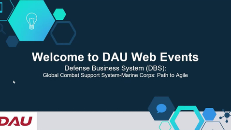 Thumbnail for DBS Forum GCCS-MC Path to Agile 9.7.23