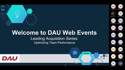 Thumbnail for Leading Acquisition Series Optimizing Team Performance 10.5.22