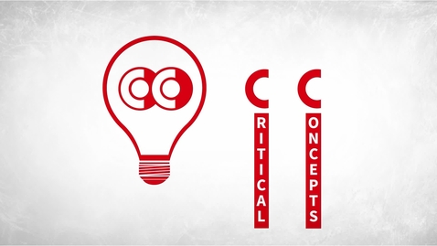 Thumbnail for Critical Concepts: Looking for What Others Have Missed (Episode 5)