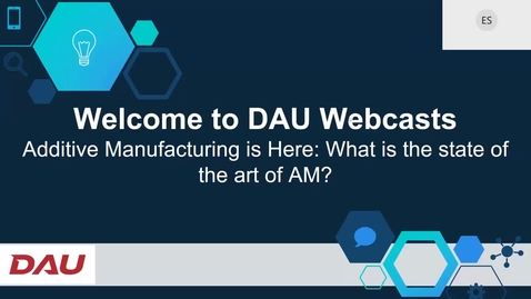 Thumbnail for Additive Manufacturing is Here: What is the state of the art of AM 2.17.21