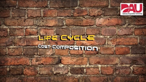 Thumbnail for entry Life Cycle Cost Composition