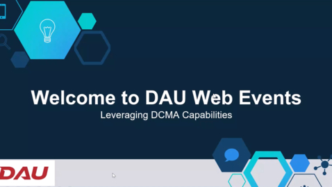 Thumbnail for Leveraging DCMA Capabilities Part 2: DCMA and DCAA Internal and External Comm Plan 03.14.23