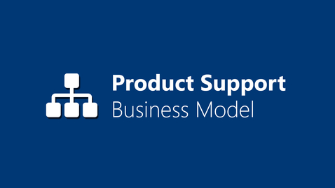 Thumbnail for entry Product Support Business Model