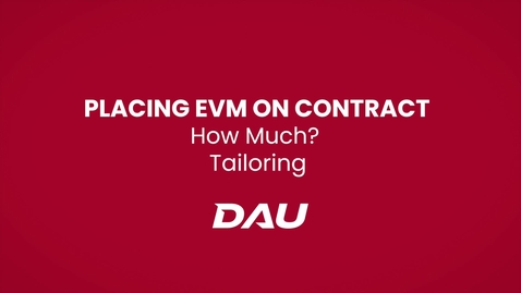 Thumbnail for How Much? Tailoring (Placing EVM on Contract)