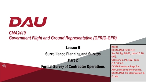 Thumbnail for entry 7B. CMA241V, Lesson 7, Part 2, Surveys