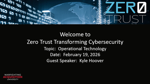 Thumbnail for Zero Trust for OperationalTechnology 20260219