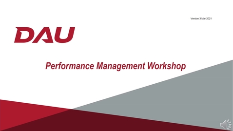 Thumbnail for entry Performance Management Workshop