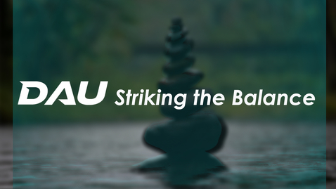 Thumbnail for Performance Based Payments - A Striking the Balance Event