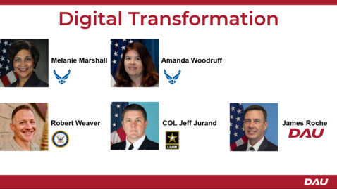 Thumbnail for Day 1 Session 4: Digital Transformation – Lessons Learned from Early Application