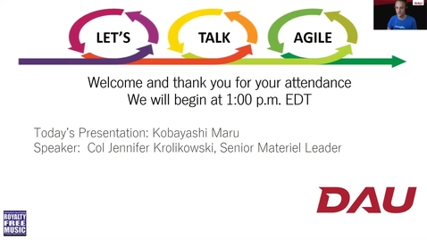 Thumbnail for Let's Talk Agile Webinar: Kobayashi Maru From No-Win to Big-Win