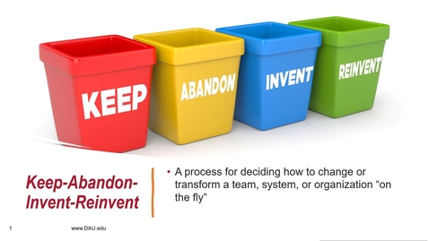 Thumbnail for Keep-Abandon-Invent-Reinvent