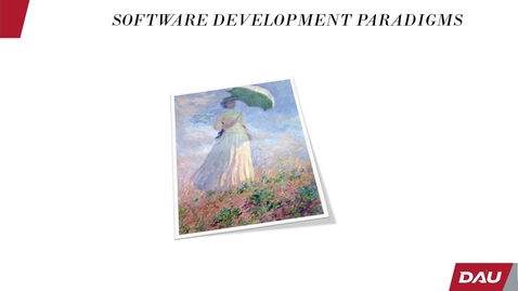 Thumbnail for entry Basics on Software Development Paradigms