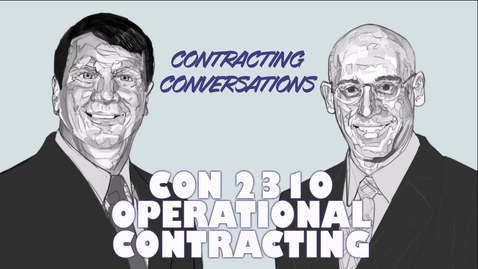 Thumbnail for CON 2310 - Operational Contracting Course