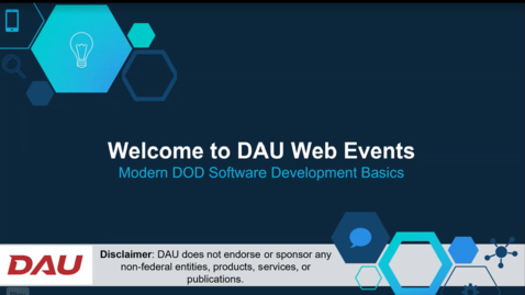 Thumbnail for Modern DOD Software Development Basics