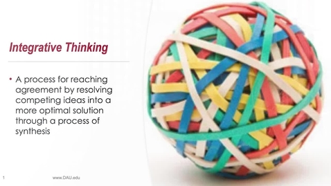 Thumbnail for 7.0 Integrative Thinking