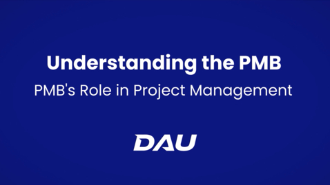 Thumbnail for PMB's Role in Project Management (Understanding the Performance Measurement Baseline)