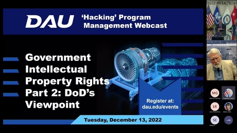 Thumbnail for entry Hacking PM Series: Government Intellectual Property Rights Part 2 - DoD's Viewpoint