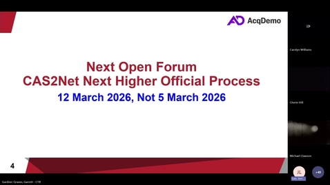 Thumbnail for Open Forum: CAS2Net Grievance Process – Part 2