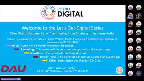 Thumbnail for entry Lets Get Digital Webinar  Digital Engineering  Transitioning from Strategy to Implementation-20230525_180246-Meeting Recording