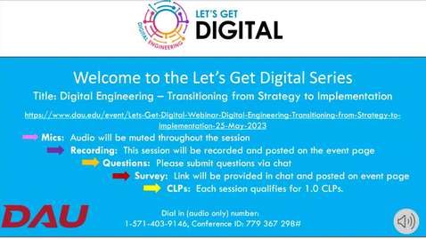 Thumbnail for entry Lets Get Digital Webinar  Digital Engineering  Transitioning from Strategy to Implementation-20230525_180246-Meeting Recording