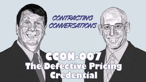 Thumbnail for entry CCON 007 -  Defective Pricing Credential