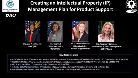 Thumbnail for Creating an IP Management Plan for Product Support