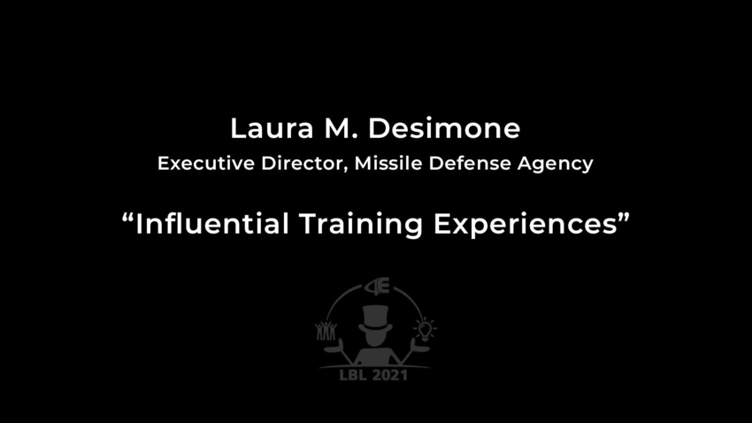 2021 LBL Event | Laura DeSimone | Training & Life Experiences