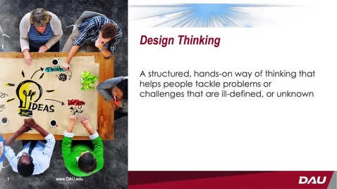 Thumbnail for 5.0 Design Thinking